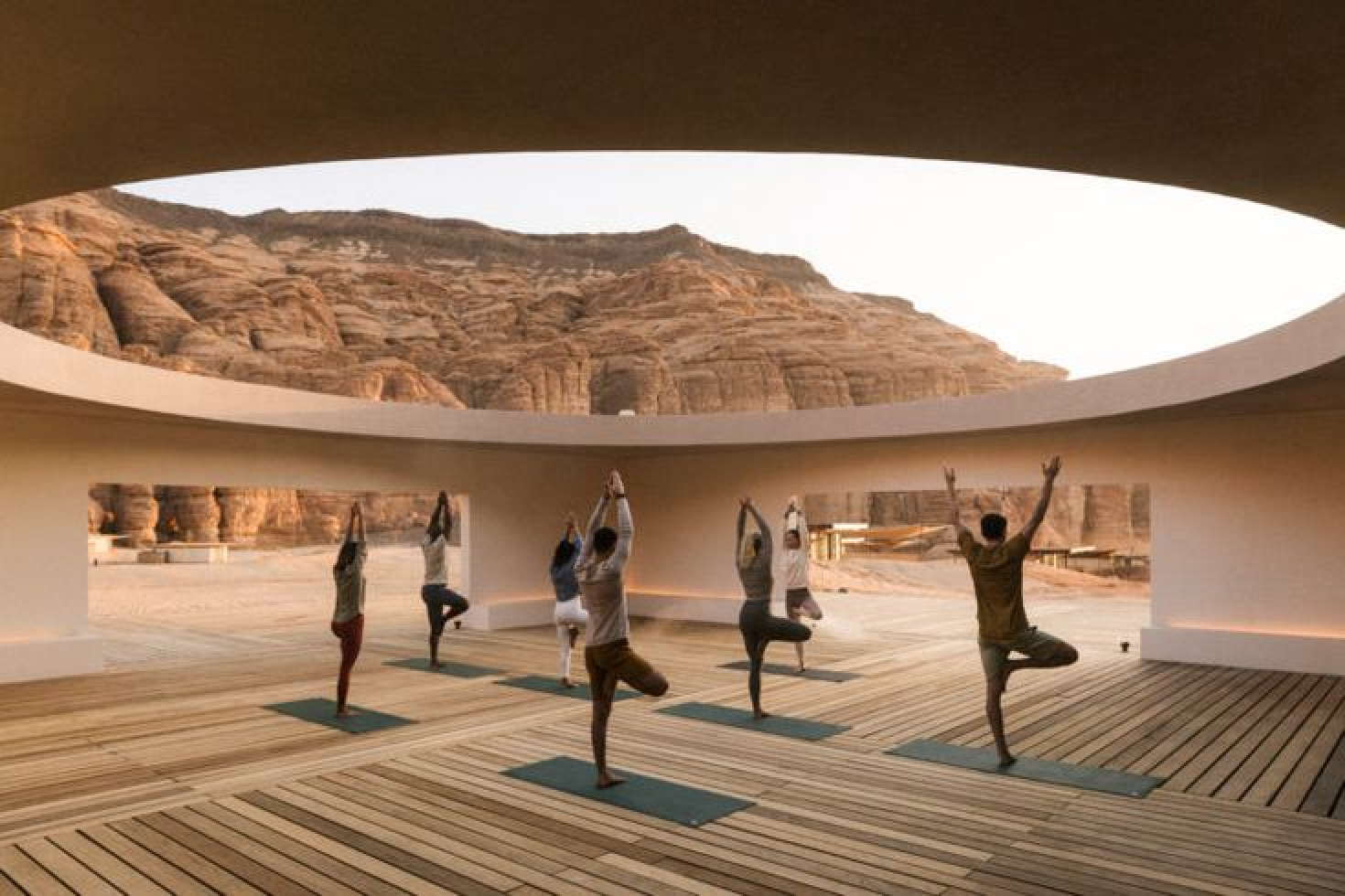 Outdoor Yoga Class